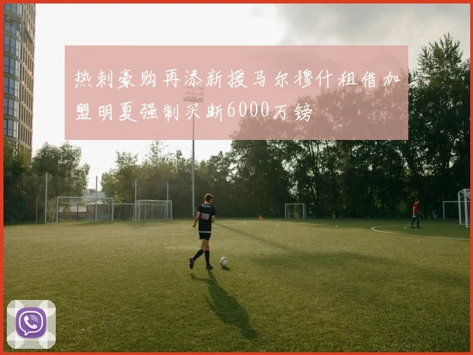 热刺豪购再添新援马尔穆什租借加盟明夏强制买断6000万镑